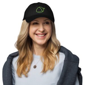 Nuting in the Dark Emblem Dad hat