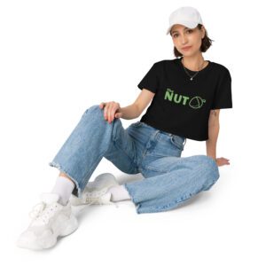 Nutting in the Dark Women’s crop top